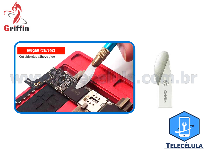 Sem Imagem - LMINAS DE PRECISO GRIFFIN EM AO DP-01 (5 EM 1), PARA MICROELETRNICA CPU REBALLING