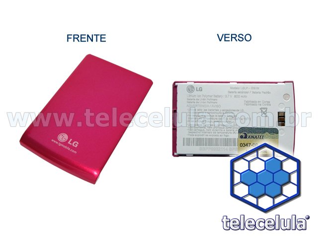 Sem Imagem - BATERIA LG (LGLPGBHM) MG280 CHOCOLIGHT ROSA ORIGINAL
