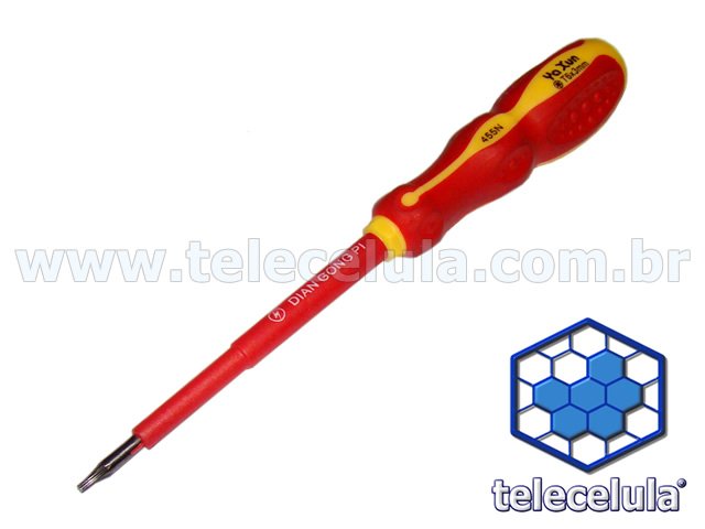 Sem Imagem - CHAVE TORX T6 YA XUN YX-455N T6X3MM