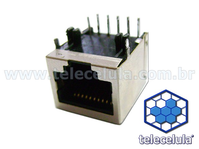 Sem Imagem - CONECTOR DE DADOS MT BOX NOKIA 10 PINOS RJ48