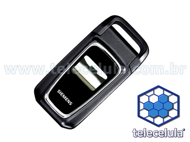 Sem Imagem - CARCAA SIEMENS CF62 DO FLIP BLACK ORIGINAL