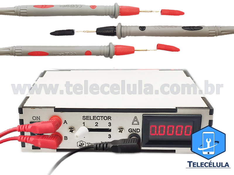 Sem Imagem - ISELECTOR TELECLULA TESTES RPIDOS E PRECISOS, SEM COMPLICAO, INDICADOR DE CORRENTE 05 DGITOS