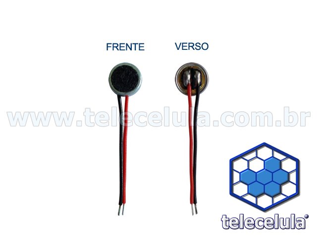 Sem Imagem - MICROFONE COM FIO CHINA PHONE MP7, MP9, MP10 MODELO 2 GENRICO