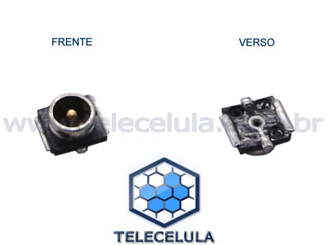 Sem Imagem - CONECTOR DE ANTENA PARA APPLE IPHONE 3G, 3GS, 4, 4S, E SAMSUNG GALAXY S3, S4 MOTOROLA XT860