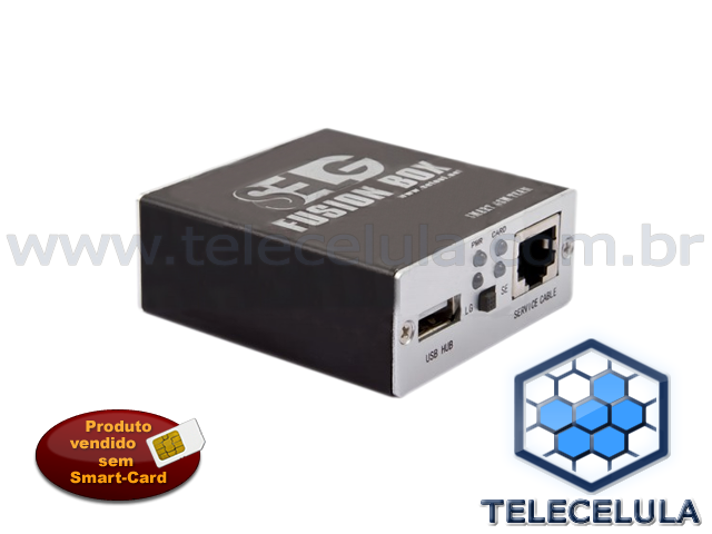 Sem Imagem - SELG FUSION BOX BOX PARA SONY ERICSSON E LG (SEM SMART CARD E CABOS DE DADOS).