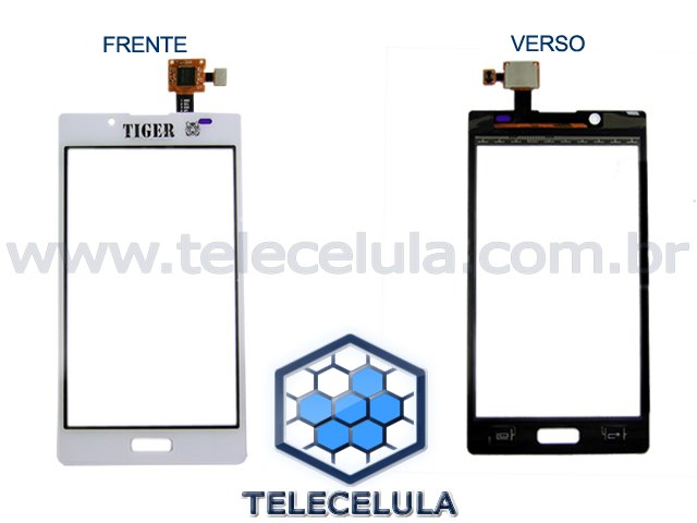 Sem Imagem - TOUCH LG L7 LG P700, P705, P705F OPTIMUS L7 BRANCO GENRICO