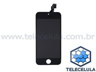 DISPLAY LCD COMPATVEL COM APPLE IPHONE 5C COM TOUCH SCREEN PRETO