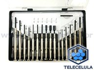 KIT CHAVES DE PRECISO PARA CELULAR, RELGIO, NOTEBOOK ELETRNICA EM GERAL COM 17 PS.