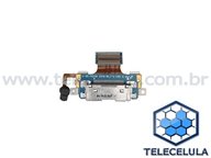 FLEX DO CONECTOR DE CARGA COM MICROFONE SAMSUNG TAB GT-P6200, P6200, 30 PINOS.