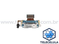 FLEX DO CONECTOR DE CARGA COM MICROFONE SAMSUNG TAB GT-P6200, P6200, 30 PINOS.