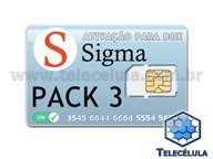 ATIVAO SIGMA PACOTE 3 PARA SIGMA BOX OU SIGMA KEY (SEM SUPORTE)