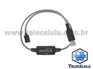 CABO DE DADOS USB LG OPTIMUS CABLE PARA OCTOPUS, OCTOPLUS, SELG E MEDUSA 56K, 130K, 910K