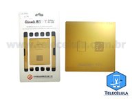 GOLD STENCIL QIANLI MODELO 3D CPU A10 REBALLING COMPATVEL IPHONE 7, 7P PROFISSIONAL