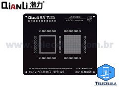 STENCIL QIANLI IBLACK MODELO Q5 NORMAL CPU A7 REBALLING COMPATVEL IPHONE 5S