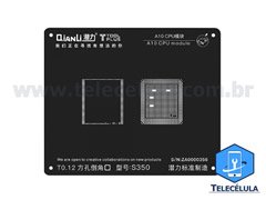 STENCIL QIANLI IBLACK MODELO S350 NORMAL CPU A10 REBALLING COMPATVEL IPHONE 7, 7P