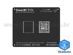 STENCIL QIANLI IBLACK MODELO S500 NORMAL CPU A11 REBALLING COMPATVEL IPHONE 8, 8P, X PROFISSIONAL