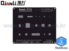 BLACK STENCIL QIANLI IBLACK NORMAL S400 POWER LOGIC REBALLING COMPATVEL IPHONE 8, 8P