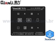 BLACK STENCIL QIANLI IBLACK NORMAL BASEBAND REBALLING COMPATVEL IPHONE 6, 6P - BMW740