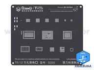 BLACK STENCIL QIANLI IBLACK MODELO 3D BASEBAND REBALLING COMPATVEL IPHONE 7, 7P - S320