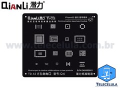 BLACK STENCIL QIANLI IBLACK NORMAL BASEBAND REBALLING COMPATVEL IPHONE 5S - Q4