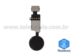 BOTO HOME UNIVERSAL IPHONE PRETO PARA IPHONES 7, 7P, 8, 8P FUNO VOLTAR, NO RESTABELECE DIGITAL