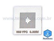 STENCIL CALOR DIRETO 980 YFC LM4FS1AH PARA MACBOOK PRO A1278 SMC