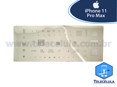 STENCIL DE RETRABALHO PARA REBALLING BGA IPHONE 11 PRO MAX