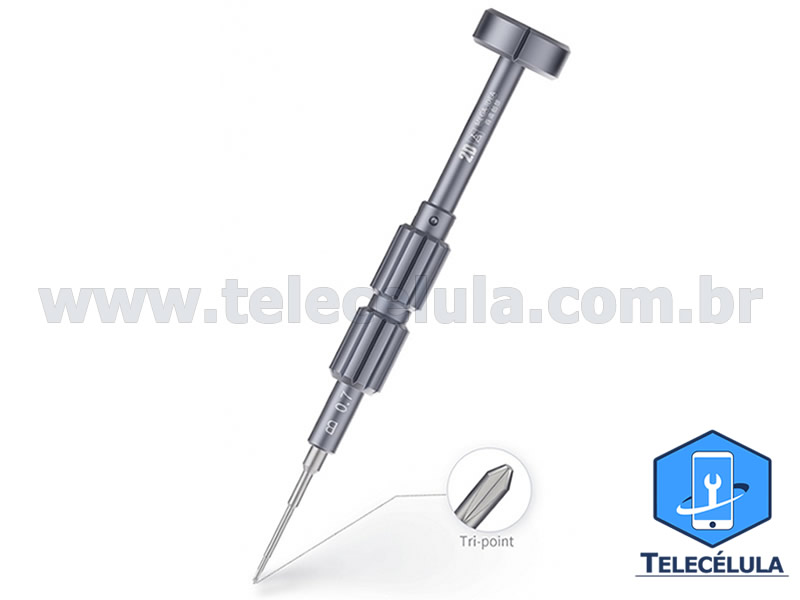 ITHOR CHAVE MEGA IDEIA 2D - B - TRI POINT, TRIPOINT Y X 25MM DESMONTAGEM APPLE IPHONE PROFISSIONAL