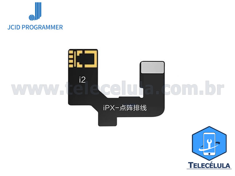 FLEX CABLE FACE ID REPARO DO DOT PROJECTOR IPHONE X, ORIGINAL JC