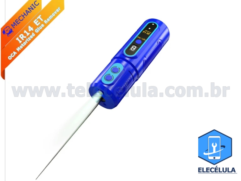 RETFICA MECHANIC IR14ET REMOO DE OCA + LED DETECTOR DE POEIRA, RECARREGVEL!