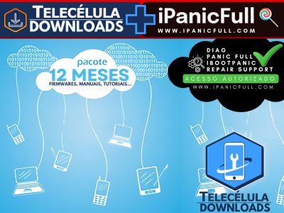 IPANIC FULL + DOWNLOADS TELECELULA - 1 ANO - FIRMWARE, COMBINATION, PROGRAMAS, DRIVERS, ROOT...