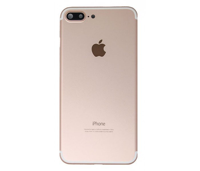 BACK HOUSING, CARCAA COM BATERIA E FLEX CABLES IPHONE 7 PLUS A1661 GOLD ROSE ORIGINAL