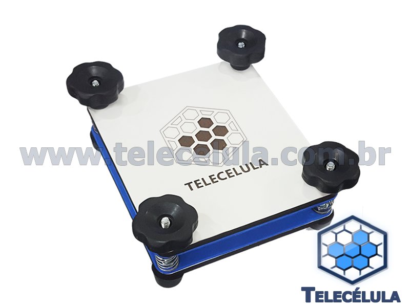 PRENSA TELECELULA MONTAGEM DE LCD, VISOR, TOUCH SCREEN, TAMPA TRASEIRA, TAMANHO 17 X 15 X 0.6 CM