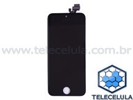 DISPLAY LCD COMPATVEL COM APPLE IPHONE 5 COM TOUCH PRETO GENRICO