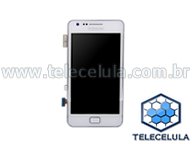 LCD SAMSUNG GT-I9100 GALAXY SII S2 BRANCO COM TOUCH SCREEN ORIGINAL!