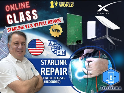 ADVANCED ONLINE COURSE IN REPAIRS OF STARLINK V2, V3, MINI ANTENNA BOARDS (ENGLISH LANGUAGE).