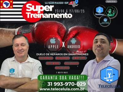 TREINAMENTO PRESENCIAL IPHONE E ANDROID JAMES & CRISTIANO - SO PAULO 23/06 A 27/06 INTERMEDIRIO