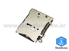 CONECTOR DE SIM CARD GALAXY A3, A5, A7 GAVETA SLOT CHIP CARTO