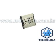 CONECTOR SIM CARD APPLE IPHONE 6, 6 PLUS GAVETA DO SIM CARD IPHONE 6, 6 PLUS