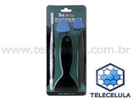 KIT DE ESPATULAS KAISI KS1803 PARA DESMONTAGEM IPAD, BATERIA DE IPHONE, SAMSUNG TAB CHAVE PLSTICA