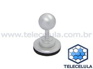 JOYSTICK CONTROLE DIRECIONAL PRATA GRANDE PARA TABLETS SAMSUNG, APPLE IPAD, IPAD MINI, ETC.