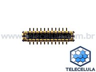 CONECTOR FPC DA PLACA APPLE IPHONE 5C, CONECTOR DA PLACA CONEX�O DO LCD