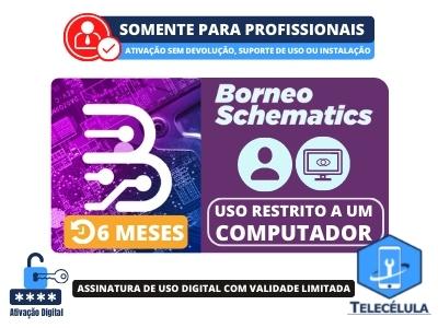 BORNEO SCHEMATICS - ACESSO 6 MESES DIAGRAMAS DINMICOS, SOLUO DEFEITO, LAYOUTS ANDROID - 1PC ATIVO