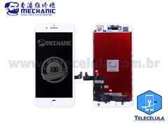 LCD APPLE IPHONE 7 BRANCO ORIGINAL MECHANIC ALTA QUALIDADE IMAGEM DISPLAY E TOUCH SCREEN