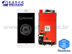 LCD APPLE IPHONE 8 BRANCO ORIGINAL MECHANIC ALTA QUALIDADE IMAGEM DISPLAY E TOUCH SCREEN