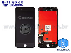 LCD APPLE IPHONE 8 PLUS PRETO ORIGINAL MECHANIC ALTA QUALIDADE IMAGEM DISPLAY E TOUCH SCREEN