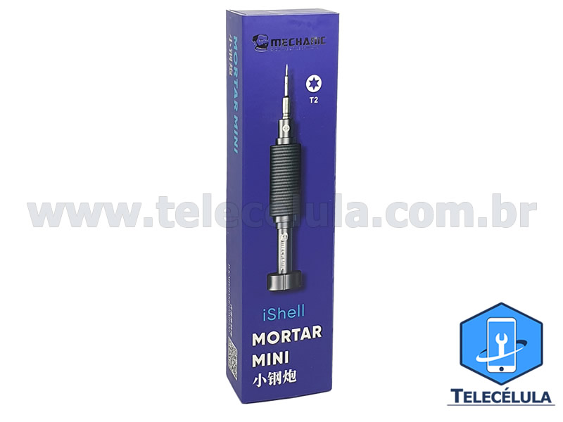 CHAVE PROFISSIONAL MECHANIC MORTAR MINI TORX T2 ALTA QUALIDADE