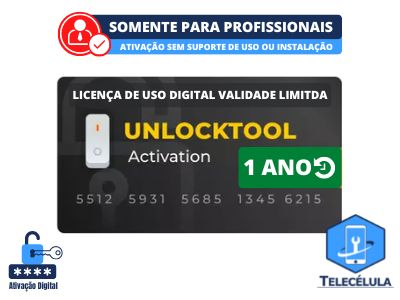 UNLOCKTOOL ATIVAO LICENA DIGITAL DE USO 1 ANO - SOLUO PODEROSA XIAOMI, HUAWEI, OPPO, SAMSUNG