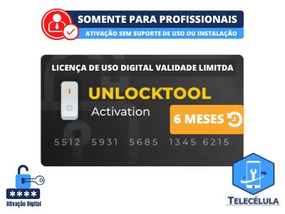 UNLOCKTOOL ATIVAO LICENA DIGITAL DE USO 6 MESES - SOLUO PODEROSA XIAOMI, HUAWEI, OPPO, SAMSUNG