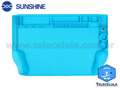 MANTA DE SILICONE 3D SS-004H SUNSHINE RESISTENTE TEMPERATURA ANTIESTTICA ESD 45CM X 30CM DIVISES